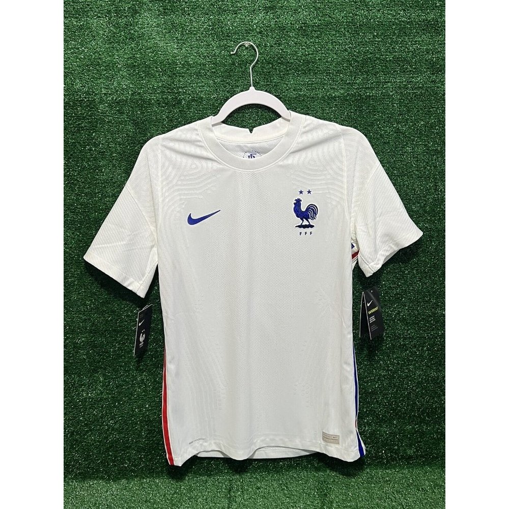 Nike FFF Vapor Match Away Vaporknit Soccer White France CD0599-100 Men’s Size S